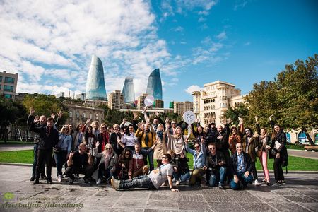 Baku City Tour and Old town without transportation service