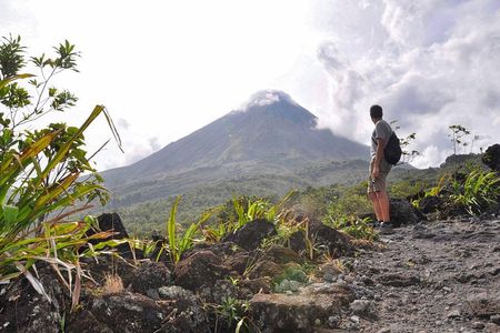 Hanging Bridges, Arenal Volcano, Waterfall, Hot Springs Full day