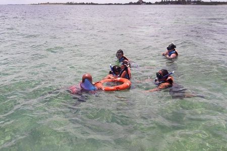 A beach day with open bar, lunch and snorkeling LOS ARRECIFES RESTAURANT