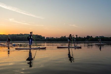 SUP Budapest: Sunset tour