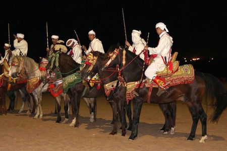 agadir Berber Night diner +show fantasia & pick-up 