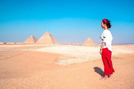 All Inclusive Giza Pyramids&Sphinx, Saqqara&Memphis Tour,Guide,Lunch, Camel Ride