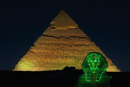 Pyramids Sound and Light Show with Private transfer