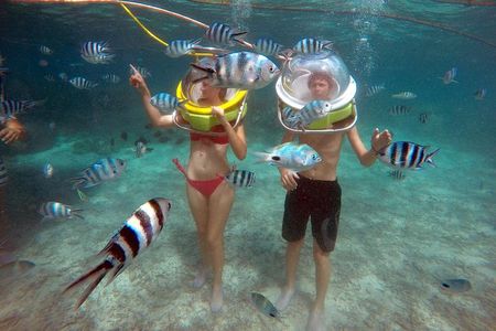 Mesmerizing Ile aux Cerf: Speed Boat, GRSE, Lunch & Undersea walk (Full Day)