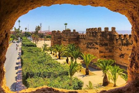  Taroudant the berber city +The Oasis of Tiout village