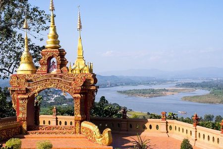 Golden Triangle & White Temple Private Tour from Chiang Mai