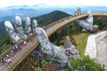 Day Tour to Golden Bridge, Ba Na Mountain via Cable Car from Hoi An or Da Nang