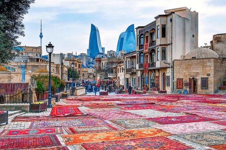 4 Days Tour: Airport Pickup + Old City + Night Tour + Day Trip Baku + Gabala