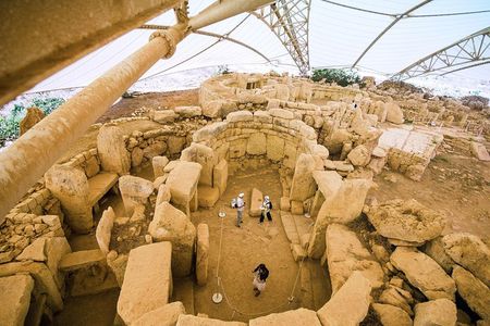 Hagar Qim temple (UNESCO) and Limestone Heritage guided tour