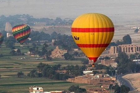 Hot Air Balloon over Luxor