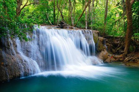 Private 3-Day River Kwai, Floating Market and Erawan Waterfalls Tour