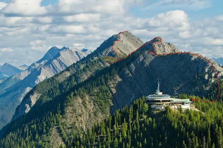 Sulphur Mountain Highline Trek in Banff