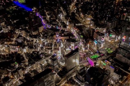 40mins Private Helicopter Tour of Yokohama + Tokyo Night Views