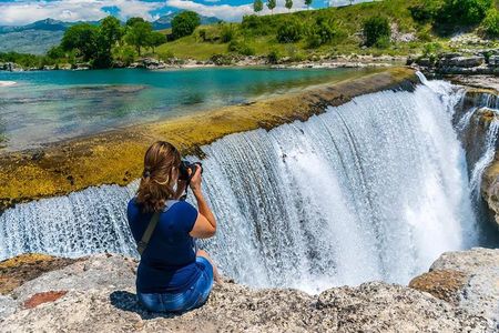 Ostrog monastery and Niagara waterfalls 