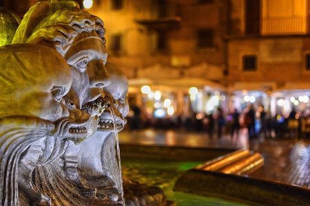 Roman Nightscape: Exclusive Private Night Tour with Driver 