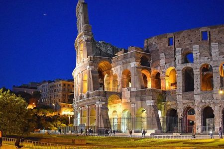 Twilight: Private 3h Rome Night Tour with Aperitivo