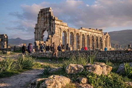 A day trip from FEZ through MEKNES - VOLUBILIS - MOULAY IDRISS