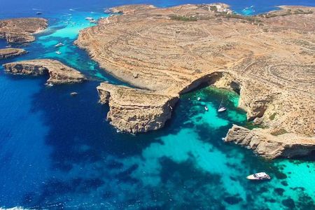 Malta Private Charter from Mellieha: Gozo, Comino, Blue Lagoon