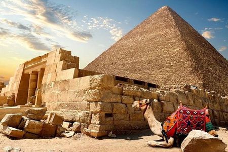 Pyramids of Giza Egyptian Museum Sphinx and Khan El Khalili Bazaar