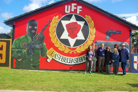 Belfast original taxi drivers 2hr of The history of terror tour