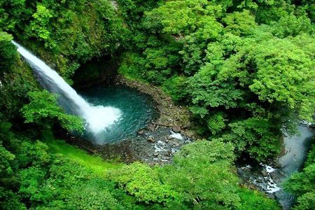 Combo La Fortuna Waterfall Arenal Volcano & Mistico Hanging Bridges