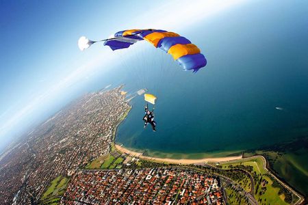 Melbourne: Tandem Skydive Experience over St. Kilda Beach