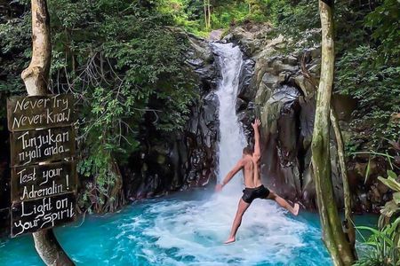 All Inclusive : Jumping Sliding at Aling- Aling Waterfall - Handara Gate - Lunch