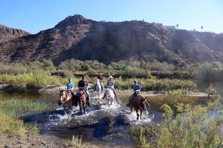 Authentic horseback riding in beautiful La Mision