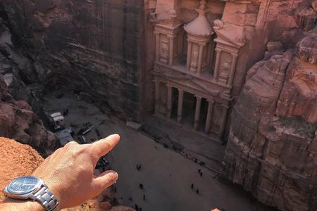 Petra from Amman and Dead Sea
