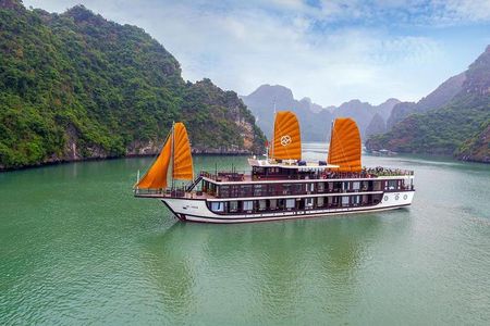 Halong Bay Peony Cruise 2Days/1Night 5 Star included Transfers