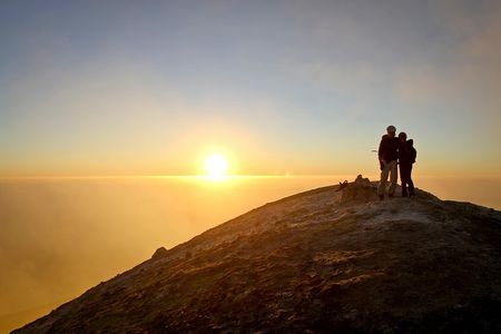 ETNA - Sunset at high altitude