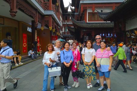 Shanghai day trip:Yuyuan garden,Bund,Shanghai Museum，Former French Concession