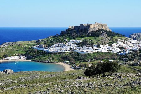 BEST OF LINDOS & RHODES - PRIVATE TOUR - SHORE EXCURSION - HALF DAY - 4 People