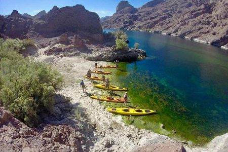 Hoover Dam Kayak Tour with Shuttle - Hot Springs & Emerald Cave
