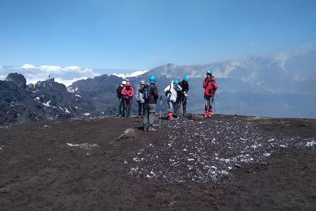 Etna: Cable Car & Hiking Tour to Summit