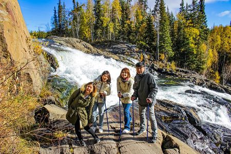 Cameron Falls Hiking Tour from Yellowknife