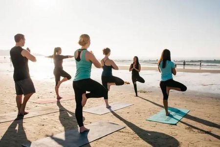 Beach Yoga in San Diego