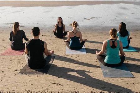 Small Group Beach Yoga in San Diego