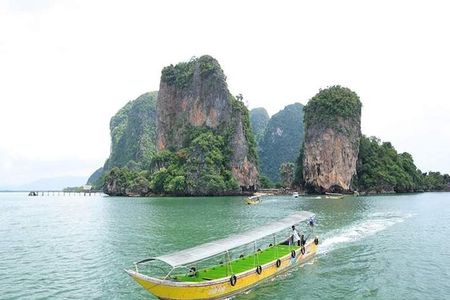Phang Nga Bay (James Bond Island) & Monkey Cave · by Long tail Boat