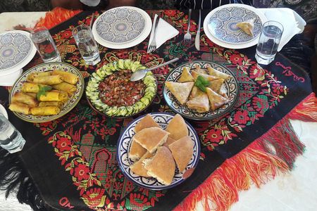 Moroccan Cooking Class in Marrakech & Food Market by Chef Khmisa