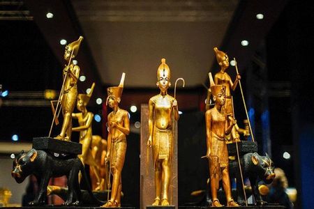 The Giza Pyramids & The museum of Egyptian civilization