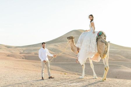 From Marrakech: Agafay Desert Camel Experience