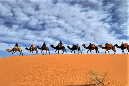 Tangier to Sahara desert with overnight stay in desert camp 4 days