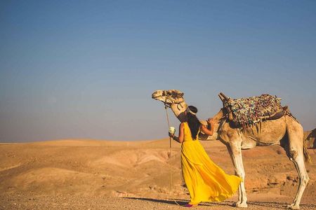 Agafay Desert Full-Day Trip From Marrakech And Berber Villages & Camel Ride