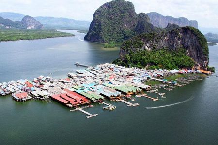 James Bond Island Sightseeing(No Canoeing) Tour by Longtail Boat from Phuket