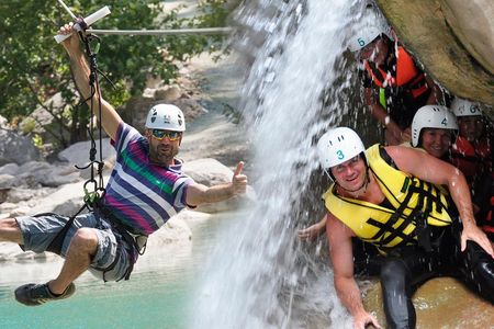 Thrilling Canyoning & Zipline Adventure Göynük Canyon from Kemer