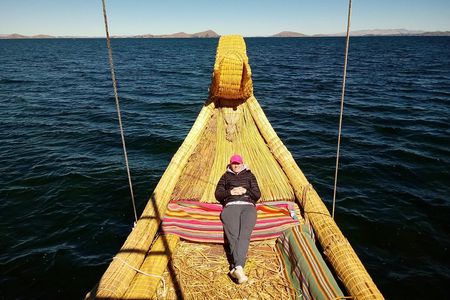 Sailing on Lake Titicaca - The White god Legend