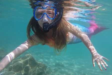 San Juan Mermaid Snorkel Experience with Video Shoot