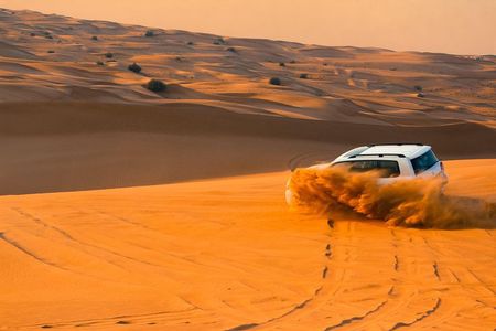 Morning Desert Safari with Sand boarding & Camel RideTour