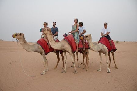Dubai Sunrise Safari in red dune with Camel Trek with Breakfast